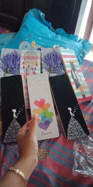 Dekorasi Dinding Scandinavian/poster Kayu / Ukuran 10x30cm / Black Butterfly