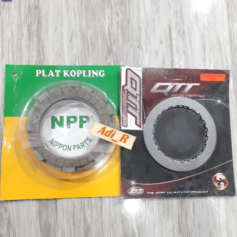 (PAKET ) KAMPAS KOPLING FR QTT BESI PLAT KOPLING FR 80  RUBAHAN JUPITER PLAT KOPLING BINTIK FR QTT B