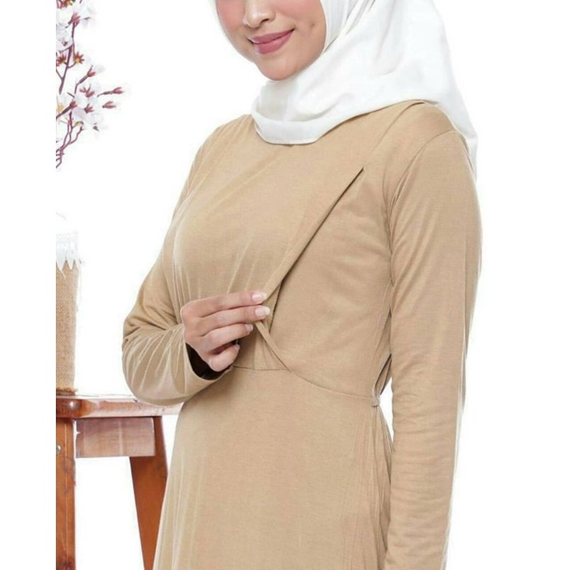 Manset Baju Ibu Menyusui Atau Bunsui Tangan Panjang bahan Spandek Rayon