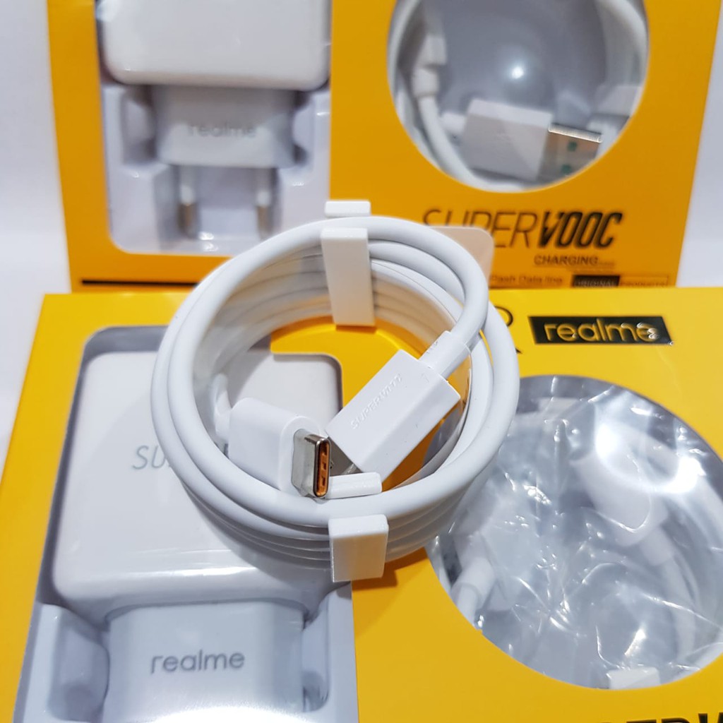 Charger Realme Type C Original Fast Charging Supervooc [KK]