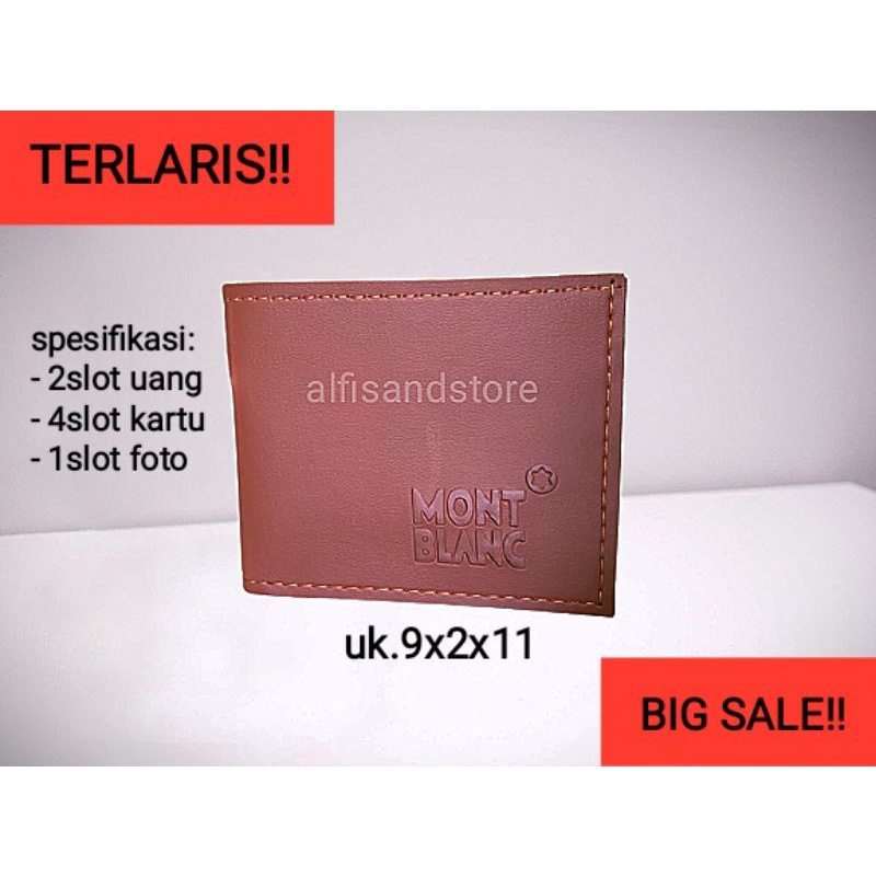 Promo!!Dompet pria/Dompet pria murah/Grosir Dompet pria/Dompet kulit sintetis/Grosir dompet