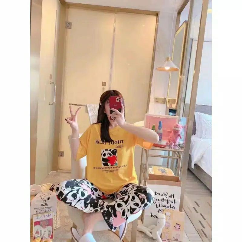 Setelan Piyama Import
