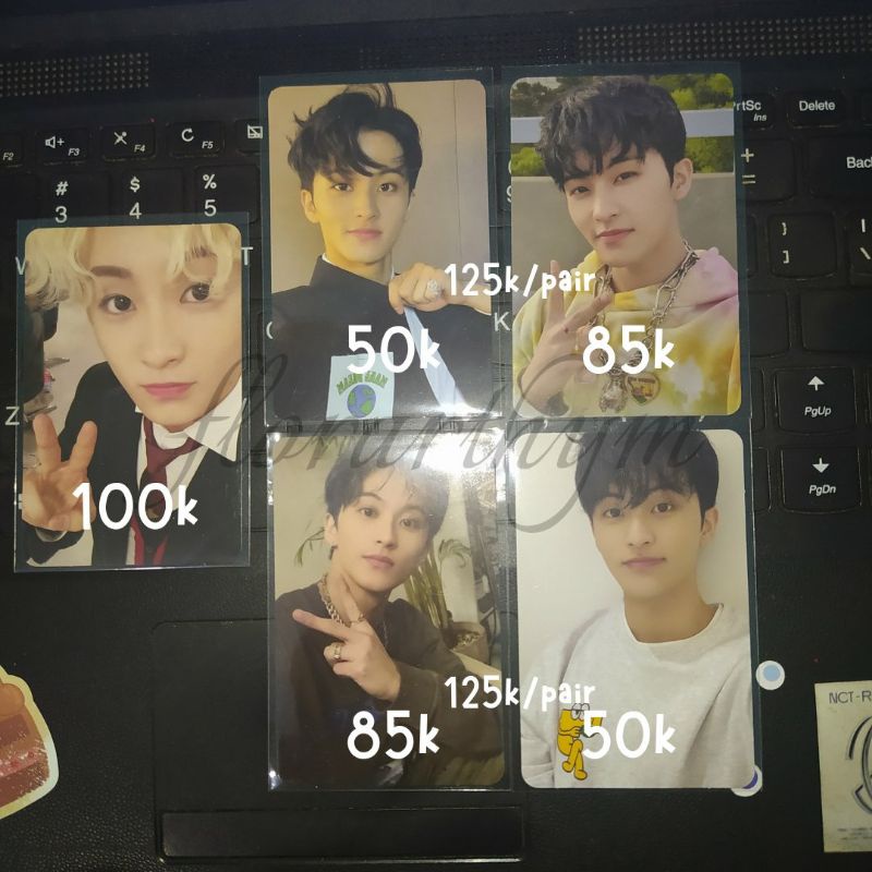 PC MARK LEE BORING HELLO MFAL CAFE AGENT NCT DREAM