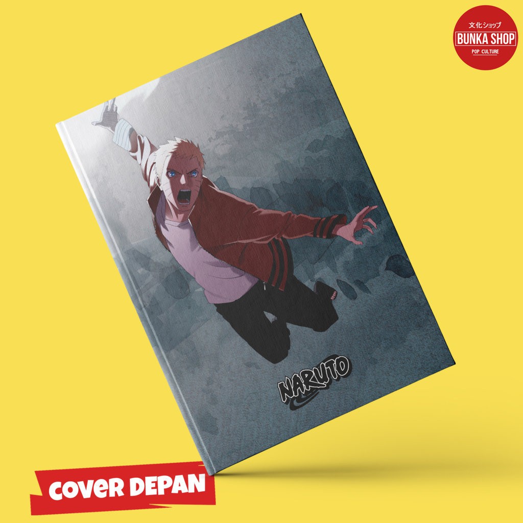 

Note Book Film Anime Boruto Naruto Uzumaki Hardcover A5 Buku Tulis Catatan Murah