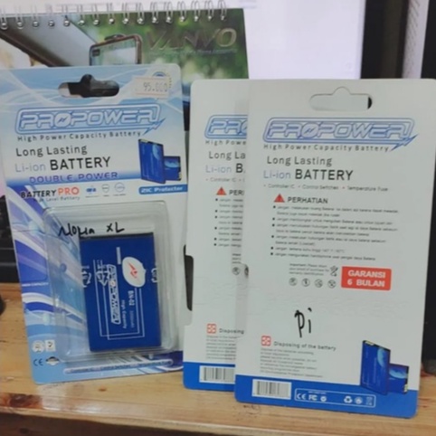 PRO POWER BATTERY BATRE NOKIA XL BATRE NOKIA 3200 MAH BATRE DOBEL POWER BATTERY