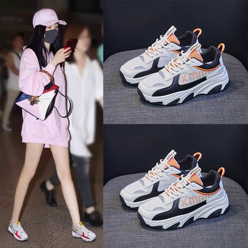 2.2 COD Sale [DENDEN.ID] Sepatu Sneakers Wanita Fashion Korea DD1028