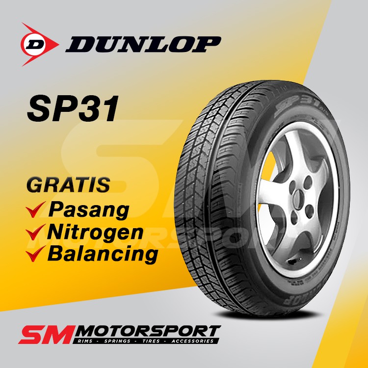 Ban Mobil Dunlop SP31 Honda Jazz Nissan March 175/65 R15 15