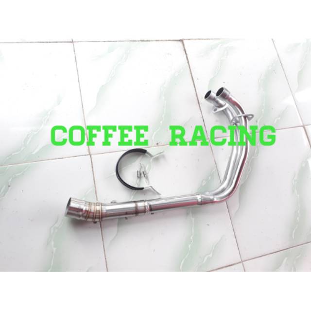 Pipa leher / header UNDERBELLY KOLONG--R25 MT25 NINJA250 CBR250RR Z250 dll