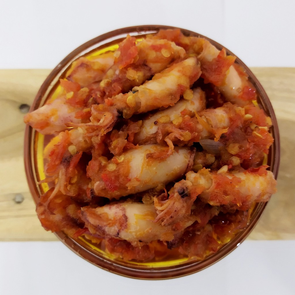 

SAMBAL CUMI ASIN / BABY CUMI / HOMEMADE / 135g