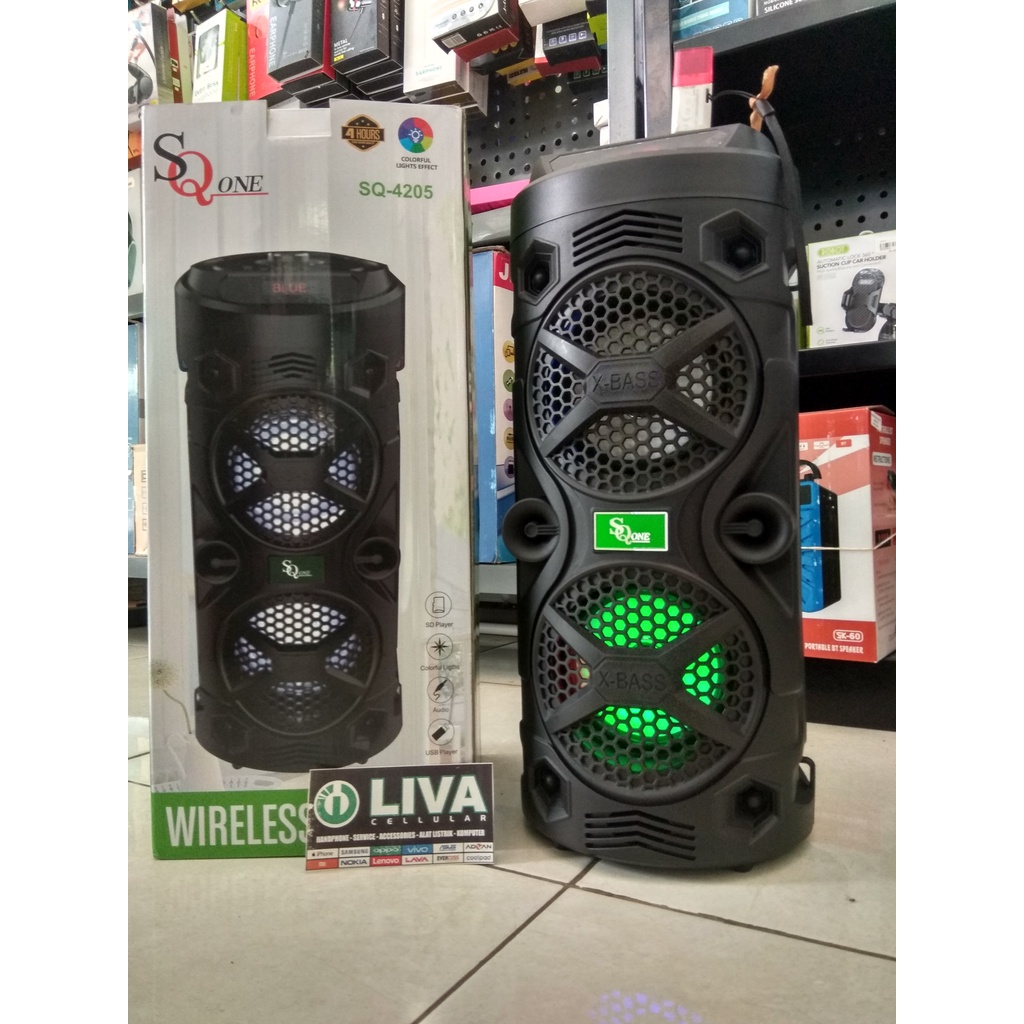 SPEAKER BLUETOOTH PORTABLE SQ-4205