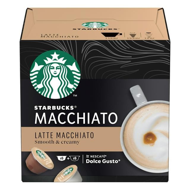 

(BISA COD) Nescafe Dolce Gusto Starbucks Coffee Capsule Kapsul NDG Dolce Gusto - lattemacchiato