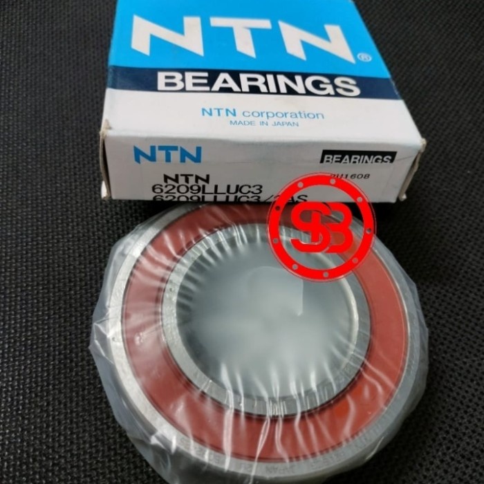 Bearing 6209 2RS NTN / LLU / 6209 2RS C3 NTN JAPAN ORIGINAL