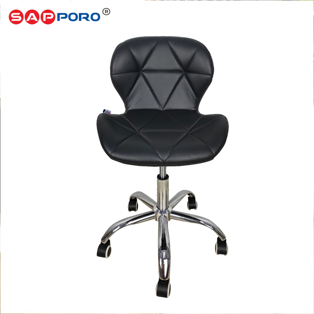 SAPPORO KALEEN - Kursi Kantor | Kursi Belajar | Office Chair-Black