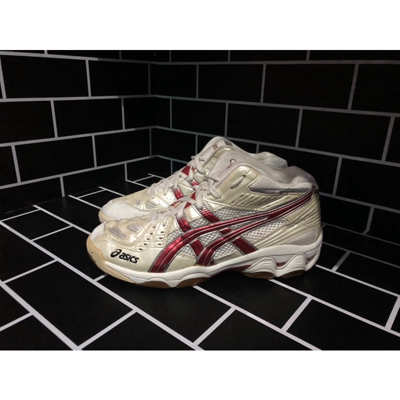 ASICS SIZE 42 SEPATU VOLI SEPATU OLAHRAGA SEPATU SEPATU BADMINTON SEPATU BEKAS SEPATU SEPATU MURAH S
