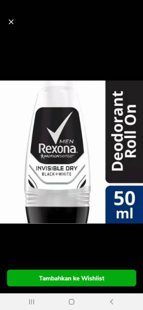 REXONA ROLL ON DEODORANT FOR MAN ( PRIA )