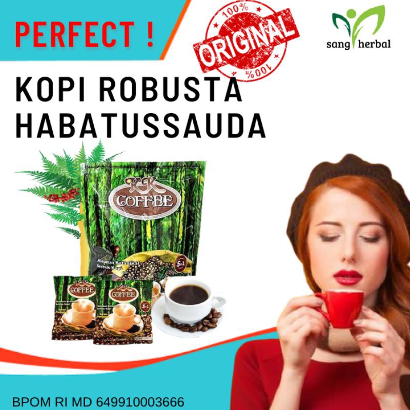 

Kopi Robusta Bubuk Habatussauda Arabika Arabica Jinten Hitam Asli Ginseng Tongkat Ali Rempah Stamina