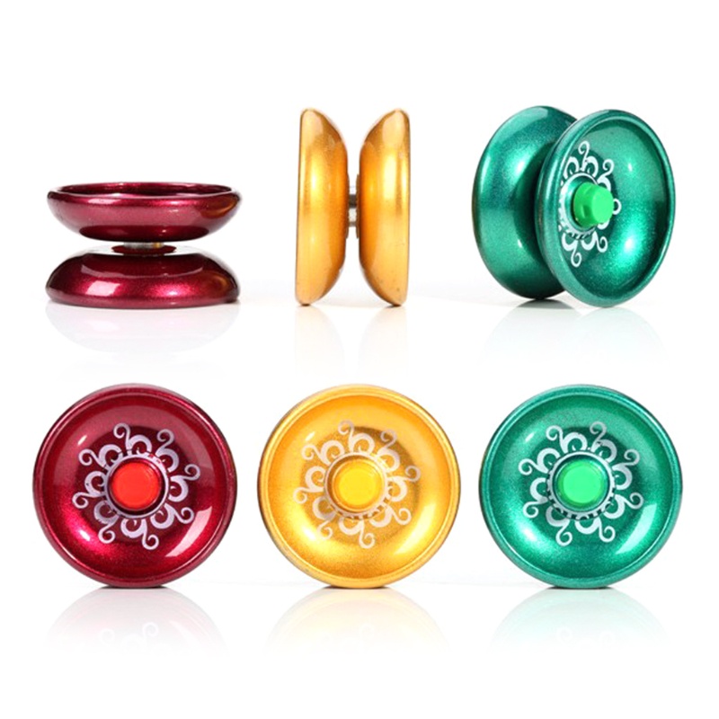 Mary Awesome Aluminium Alloy Yo-Yo High-speed Bearings Berbagai Macam Cara Bermain Menyenangkan