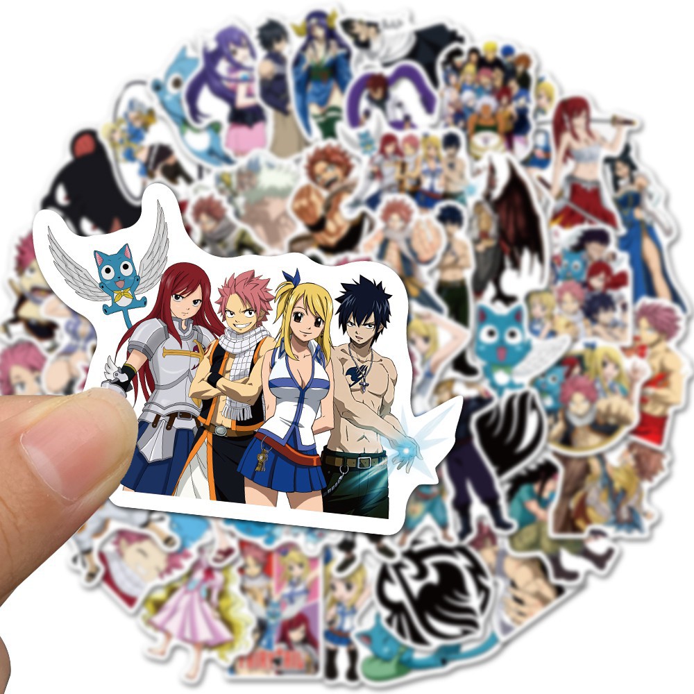 FT002 – Sticker / Stiker Anime Jepang Fairy Tail