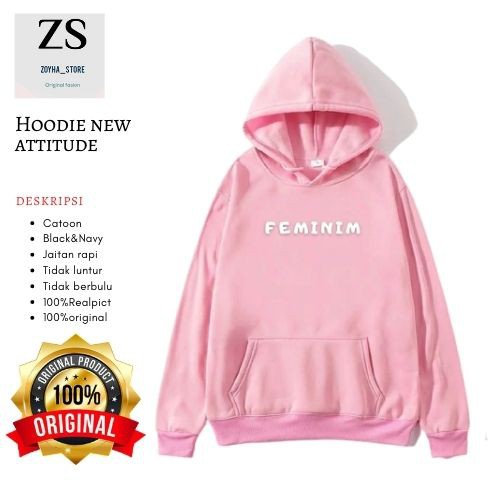 Sweater Hoodie Wanita Jumbo M to XXL Sweter Hodie Pria High Quality Style Korea Jaket Hodi Unisex
