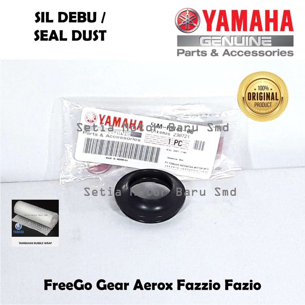 Seal Sil Dust Debu Sok Depan FreeGo Gear Aerox Fazzio Fazio Asli Original Yamaha