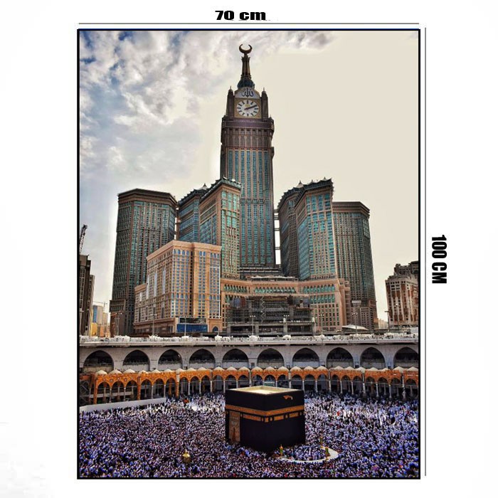 Poster jumbo bahan albatros uk 70 x 100 motiv kabah potraid