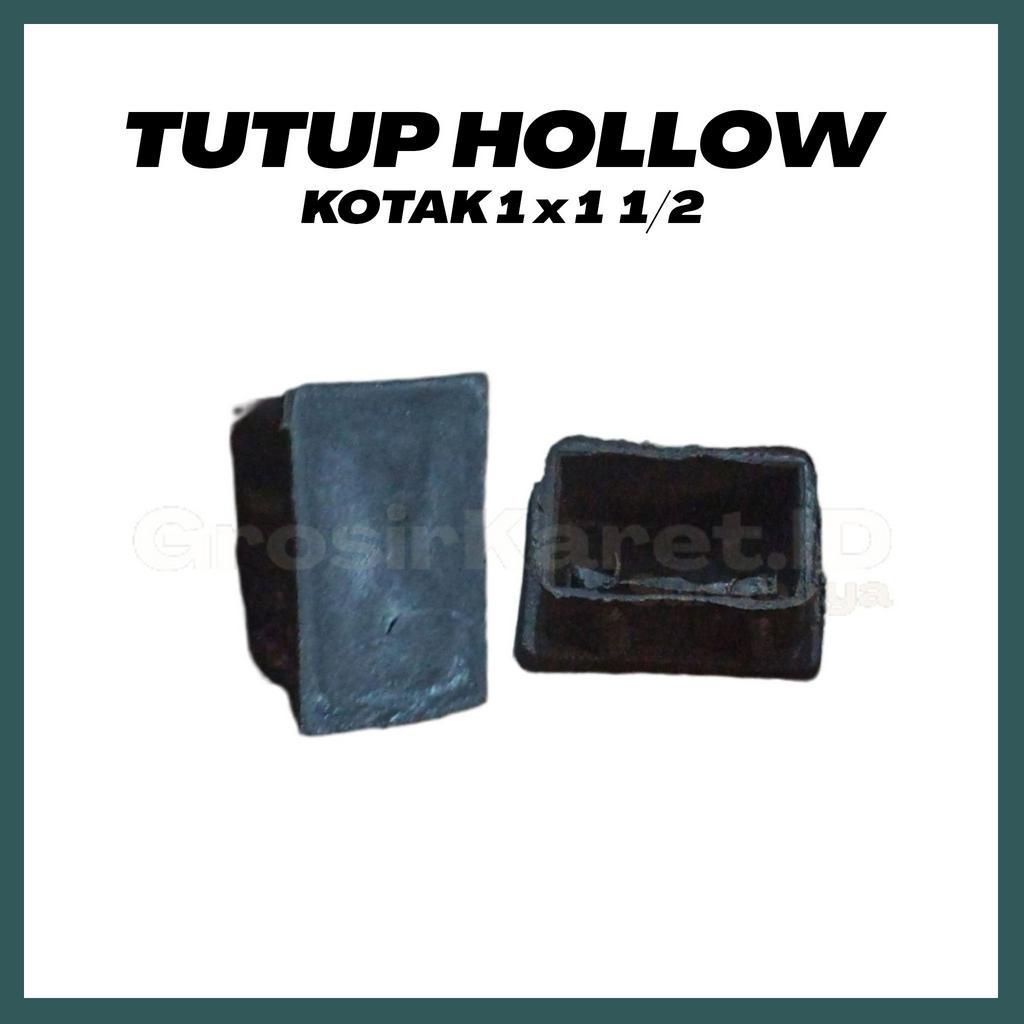 Plastik Kaki Rak Besi Aluminium Hollow Uk 1 x 1,5