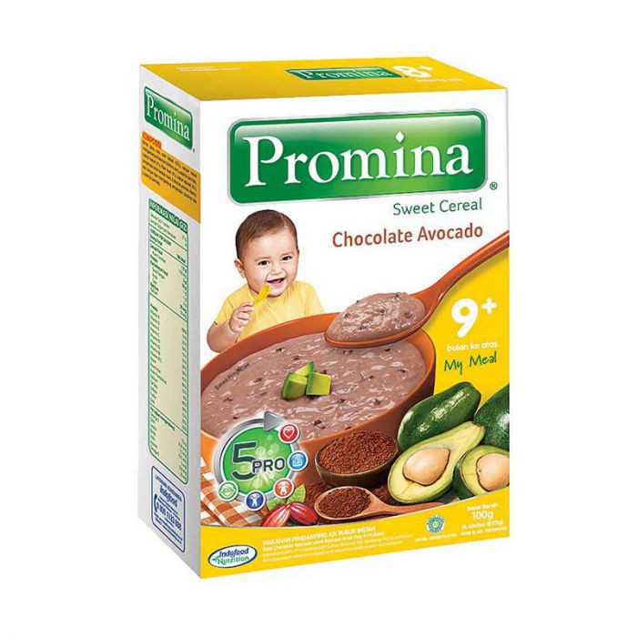 Promina Bubur Bayi 9+ Chocolate Avocado 100 gr | Shopee ...