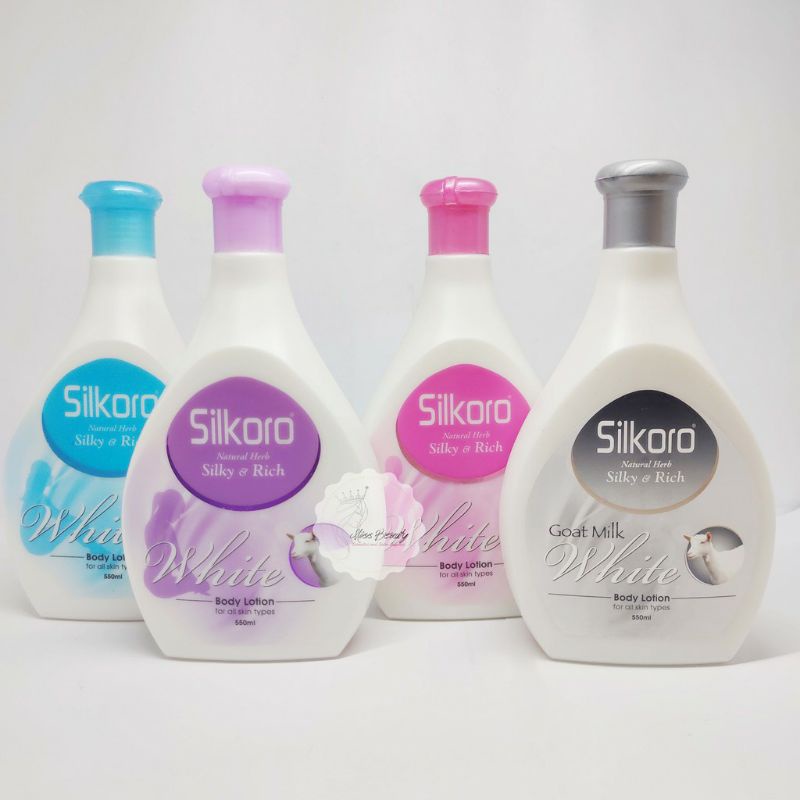 ❤Afnansa❤Silkoro Lotion goat Milk / Lotion susu kambing