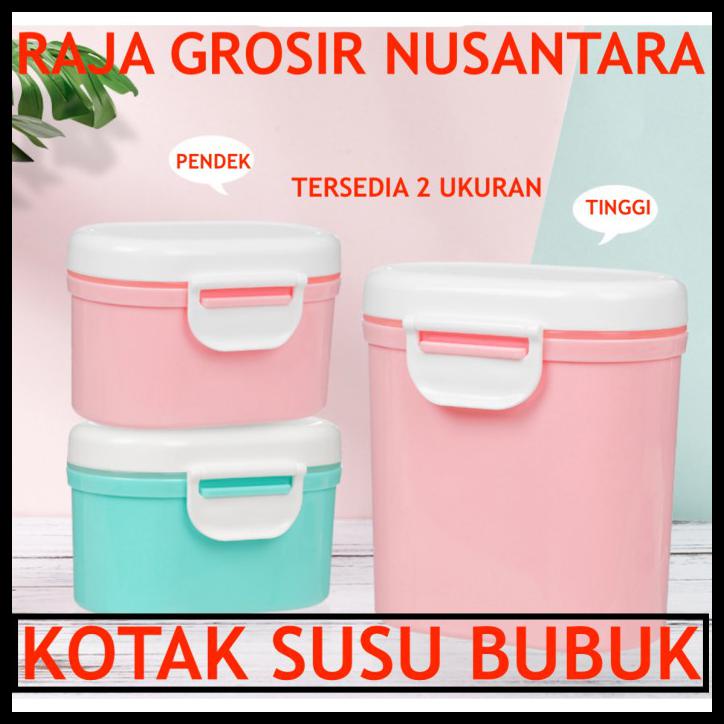 

Kotak Susu Bubuk Tempat Susu Bubuk Toples Susu Kaleng Susu Bubuk Botol - 150Gram, Hijau