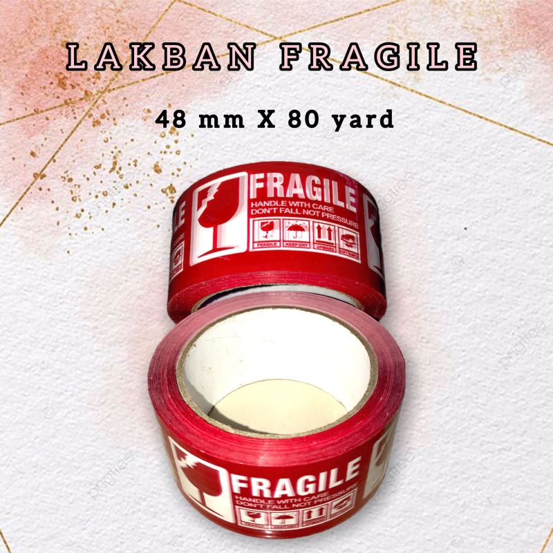 

LAKBAN FRAGILE 48 MM X 80 YARD