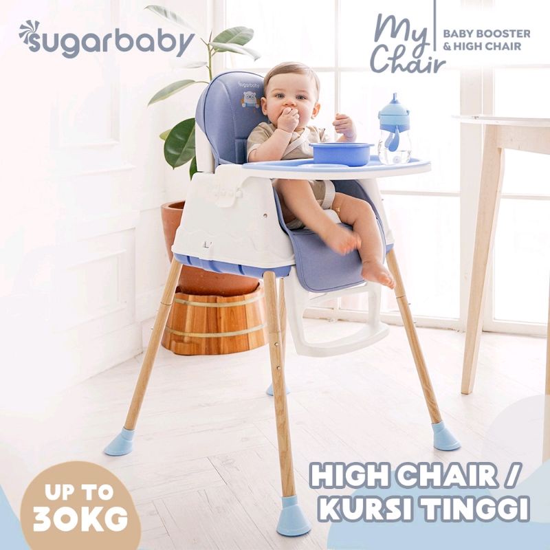 Sugar Baby My Chair (Baby Booster &amp; High Chair) : 6 Growing Stages / Sugarbaby My Chair 6 Growing Stages Kursi Makan Bayi