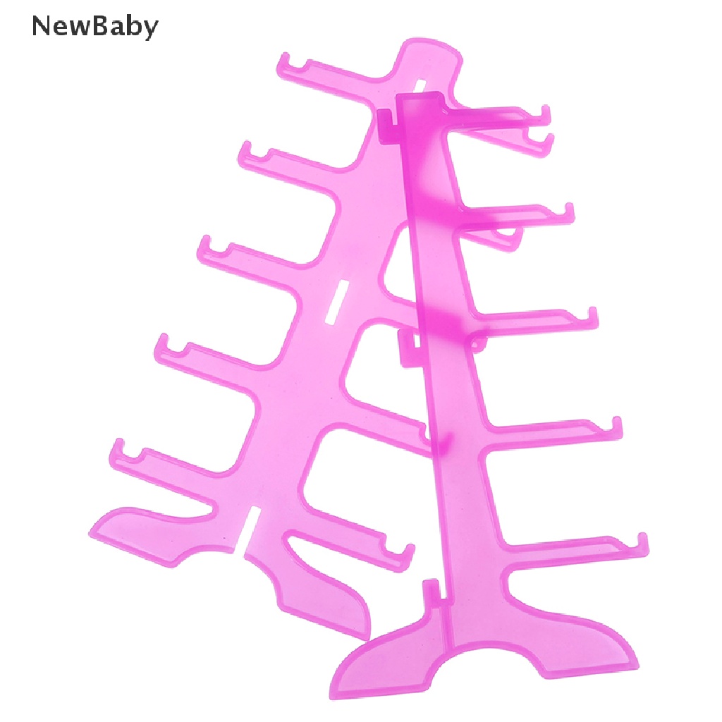 Newbaby Rak Display Kacamata 5 Tingkat Bahan Plastik