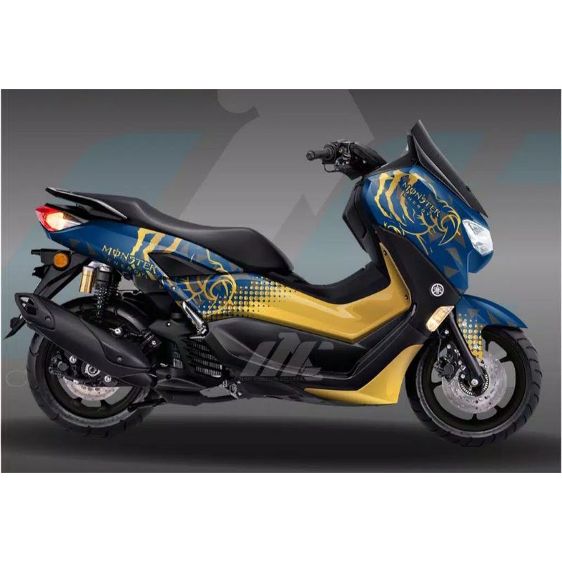 Decal new nmax 2020 full body Striping motor nmax 2020 full motif Stiker nmax variasi
