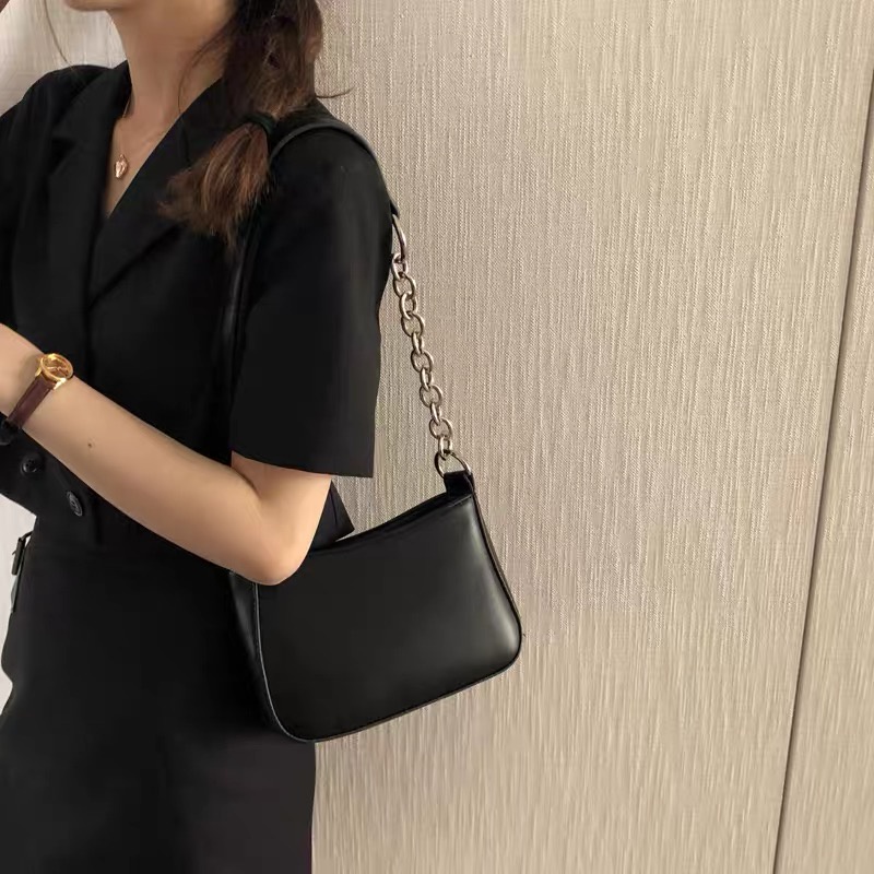 Tas Tangan Wanita Satu Bahu Pu / Sling Bag / Tas Bahu / Shoulder Bag Kulit Sintetis Tas Wanita Tas Selempang Bahu Wanita Handbag Korean Style Tas Selempang Bahu Wanita