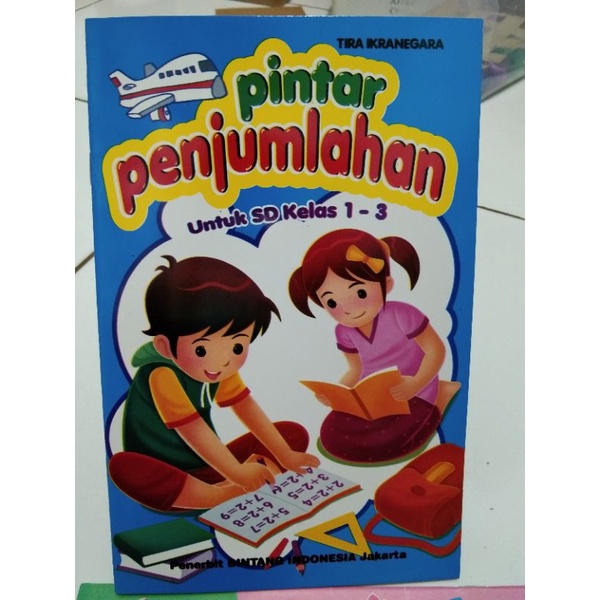 buku belajar membaca atau buku tk Buku Anak Pintar perkalian