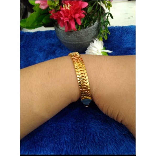 Gelang Wanita Dewasa Sisik Naga Gold Xuping