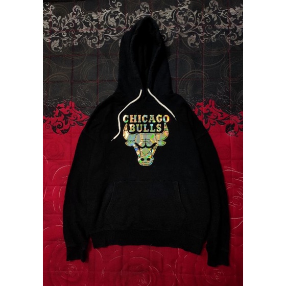 hoodie chicago bulls second original gold