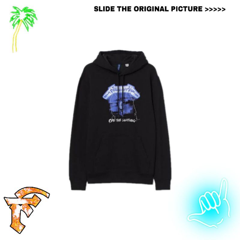 HM HOODIE METALICA BLACK