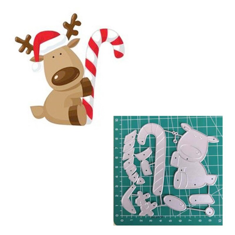 Templat Cutting Dies Embossing Tema Natal Untuk Dekorasi Scrapbooking Album