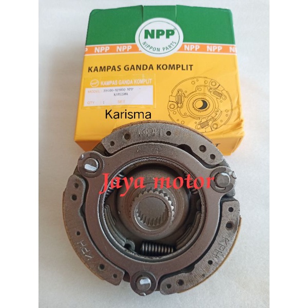 Kampas ganda komplit otomatis assy Karisma supra x 125 Npp