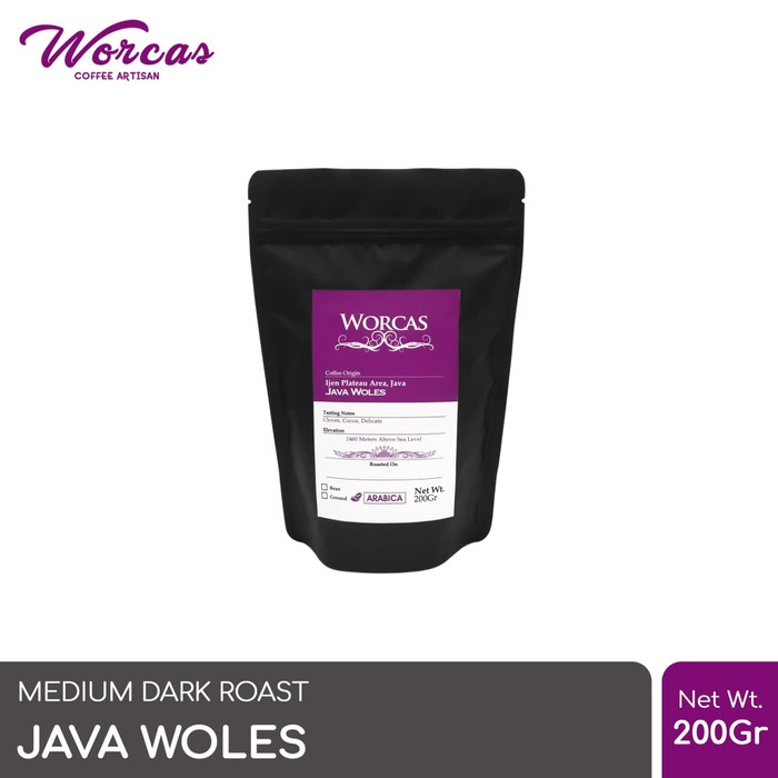 

vf0100f Kopi Arabica Java Ijen 200 Gram (Biji/Bubuk) | Worcas Coffee - Kopi Biji Ds20X11