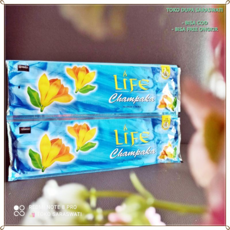 Hio Dupa Wangi Life Cempaka Isi 35 Stik