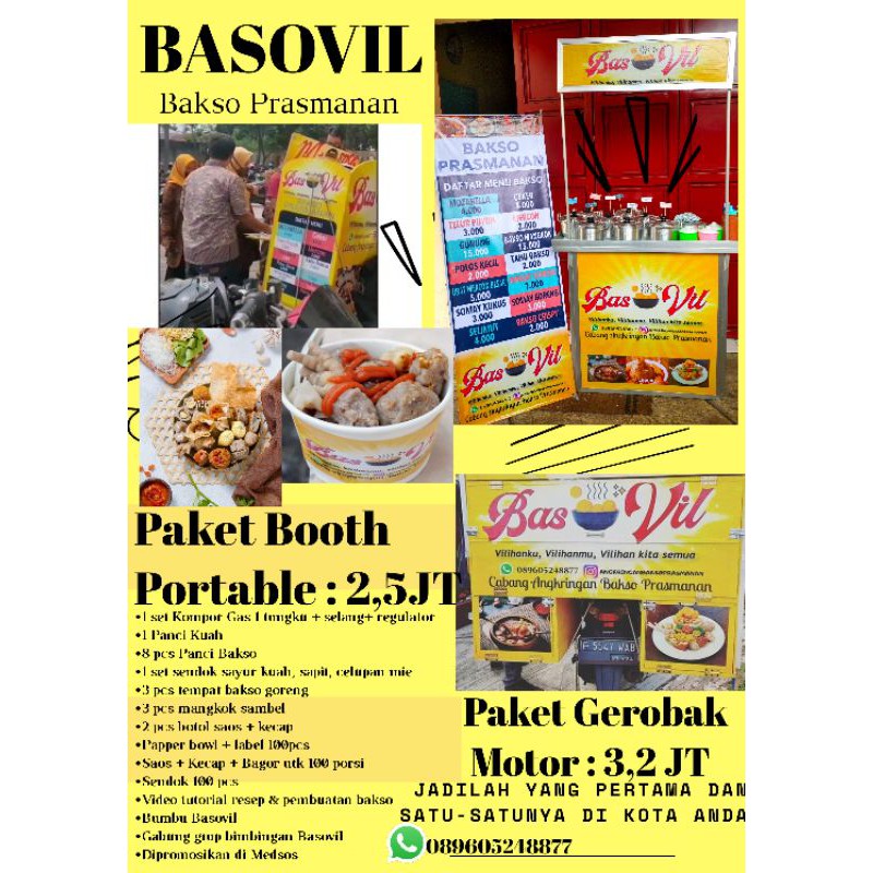 

Franchise Bakso Prasmanan Basovil