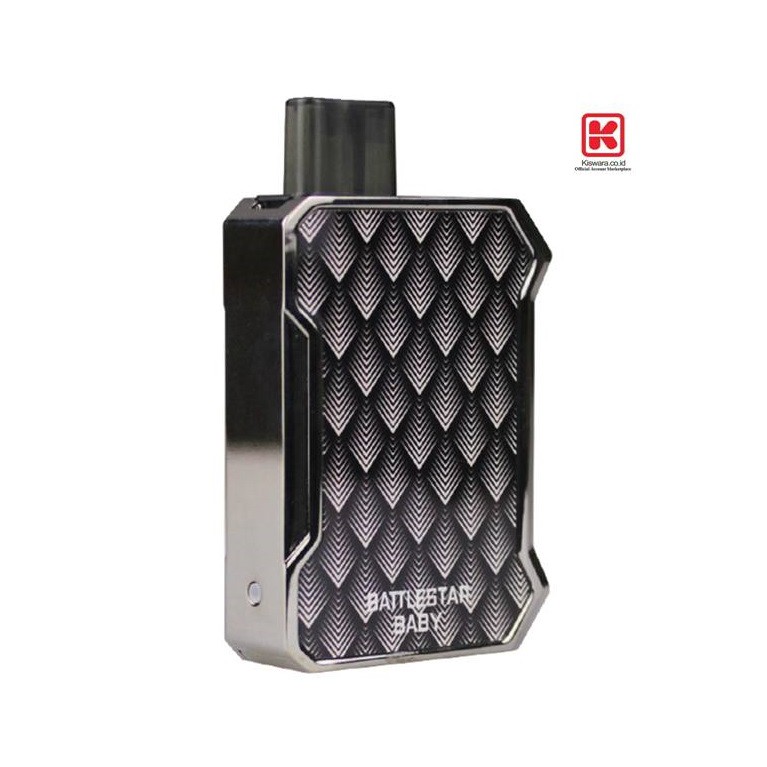 Smoant Battlestar Baby AIO Pod Kit - GUN METAL [Authentic] KiswaraBandung