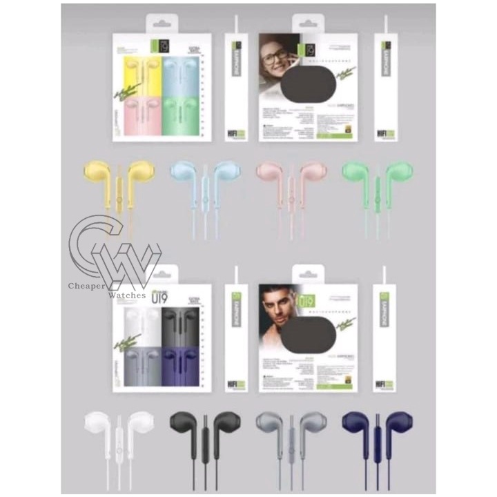 Cheaper-Headset kabel warna warni extra bass Handsfree Earphone Jack berkualitas termurah