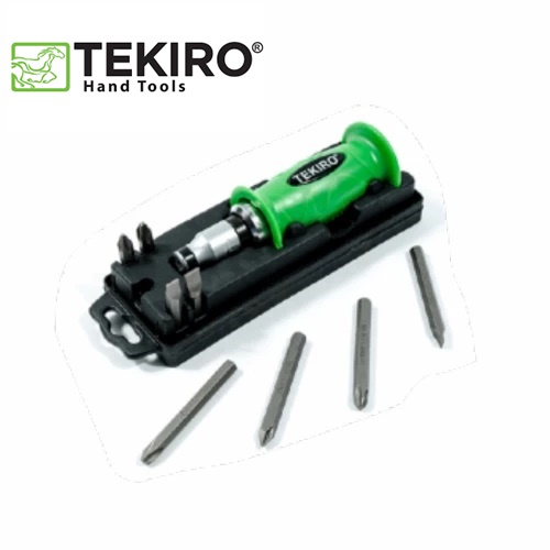 TEKIRO OBENG KETOK SET 9 PCS / TEKIRO MATA IMPACT DRIVER 9 PCS