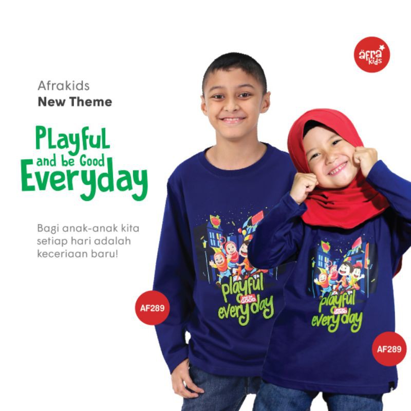 KAOS LENGAN PANJANG AFRAKIDS / AF289