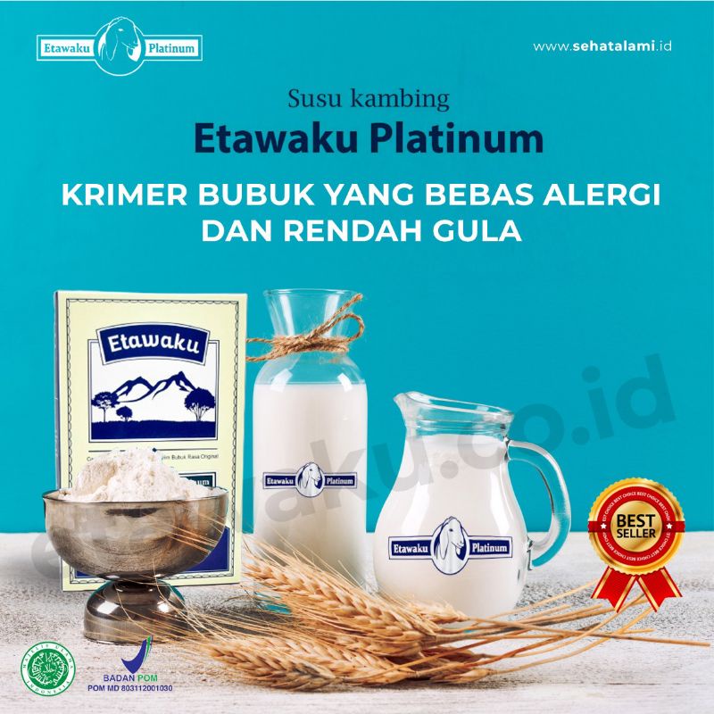 

ETAWAKU PLATINUM 2 Box - Susu Kambing Etawa Atasi Sesak Nafas dan Jaga Imunitas Tubuh