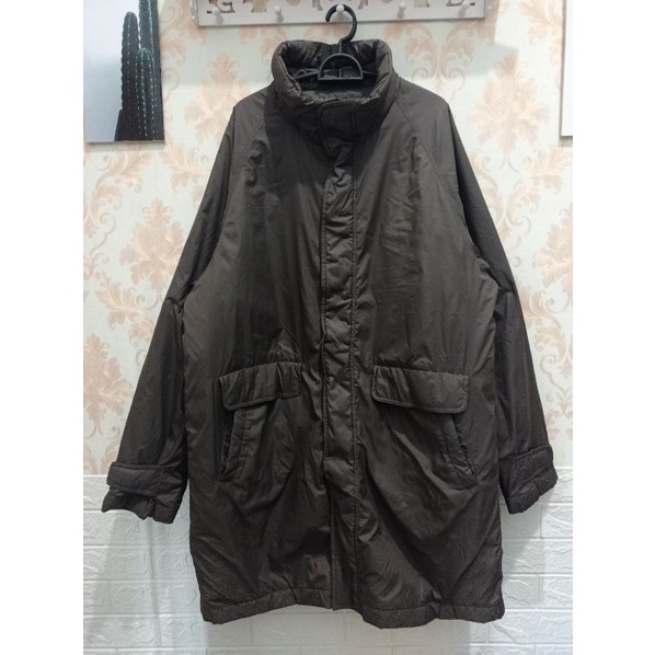 jaket cowok tebal Uniqlo bigsize xxl original second preloved bekas