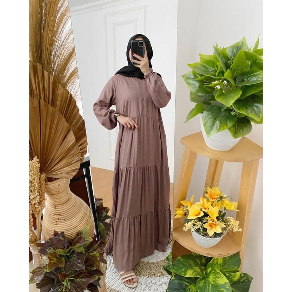 PROMO GAMIS POLOS RAYON PREMIUM ORI  TERMURAH BISA COD